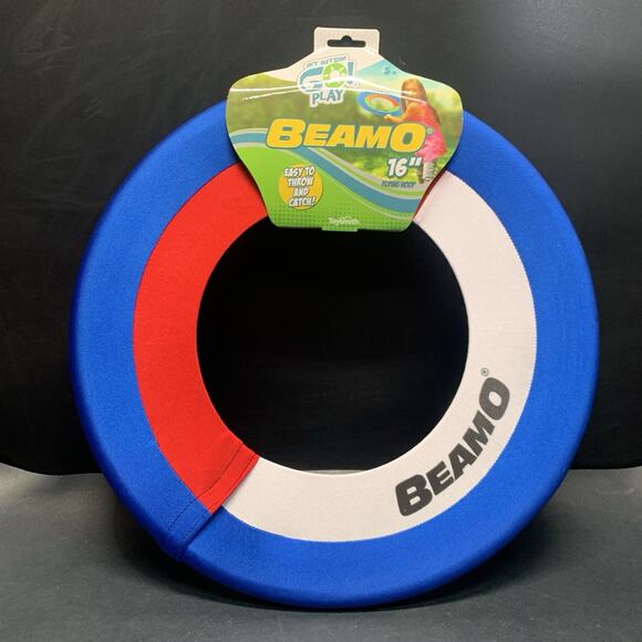 Toysmith Beamo Flying Hoop 16” Lightweight Fun for Outdoor Play NWT - Picture 1 of 3